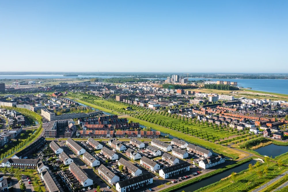 Dit is een foto van het werkgebied in Schiedam waar Renovlies Schiedam werkzaam is.